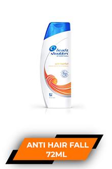 H&s Anti Hair Fall Shampoo 72ml